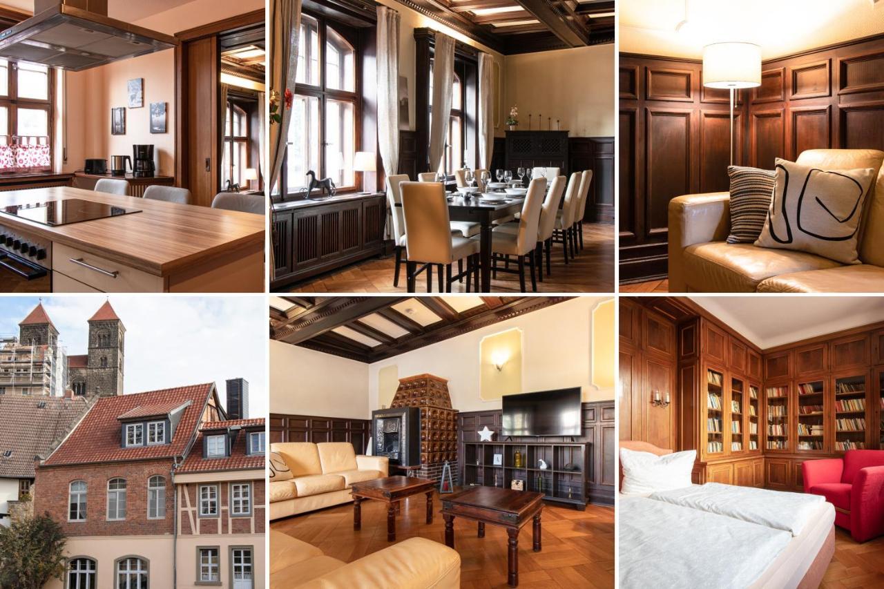 Salon Am Schlossberg Quedlinburg Exterior photo